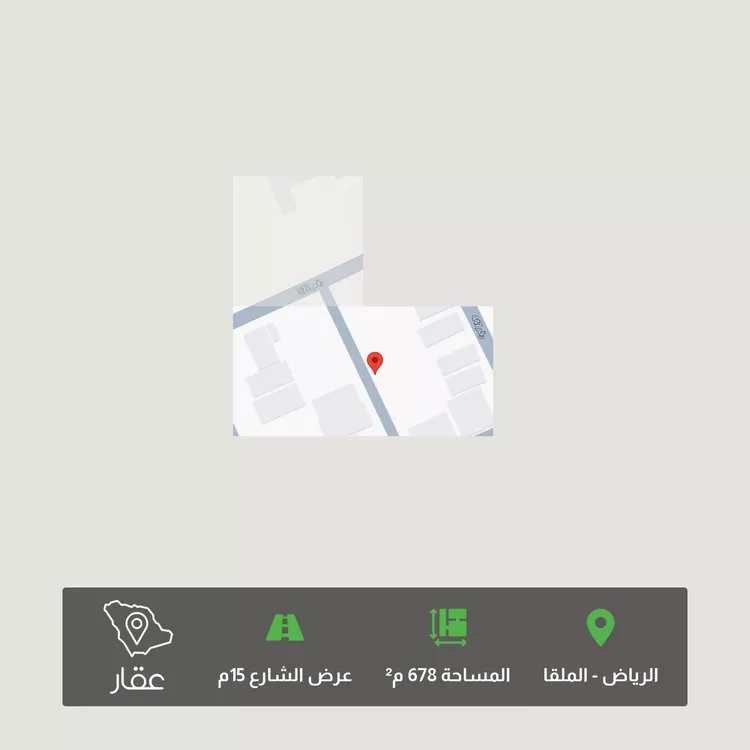أرض للبيع في حي الملقا, مدينة الرياض, منطقة الرياض