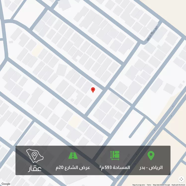 أرض للبيع في شارع محمد بن إسحاق المدني, حي بدر, مدينة الرياض, منطقة الرياض