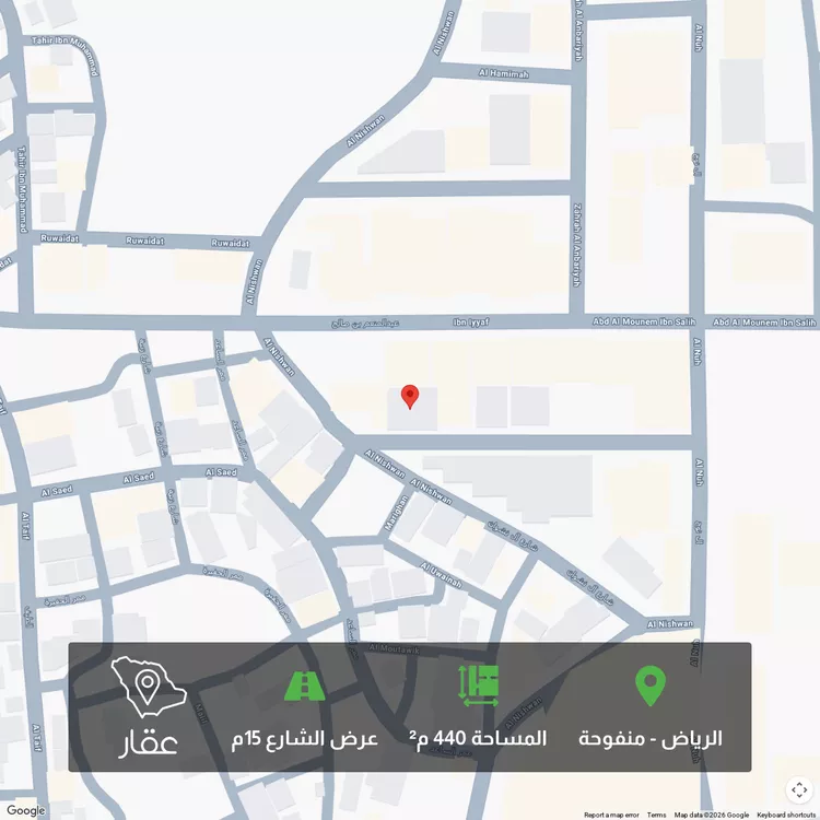 أرض للبيع في شارع محمد البندنيجي, حي منفوحة, مدينة الرياض, منطقة الرياض