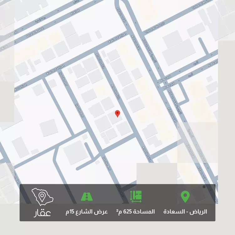 أرض للبيع في حي السعادة, مدينة الرياض, منطقة الرياض