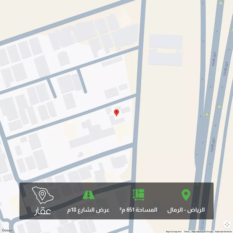 أرض للبيع في شارع عبدالوهاب التميمي, حي الرمال, مدينة الرياض, منطقة الرياض صورة 3
