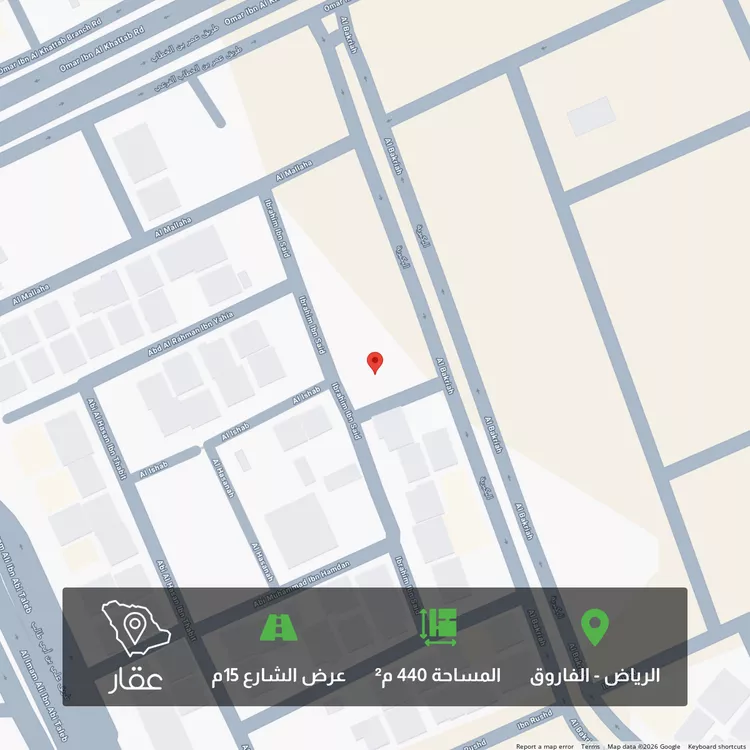 Land for Sale in Riyadh Al Faruq