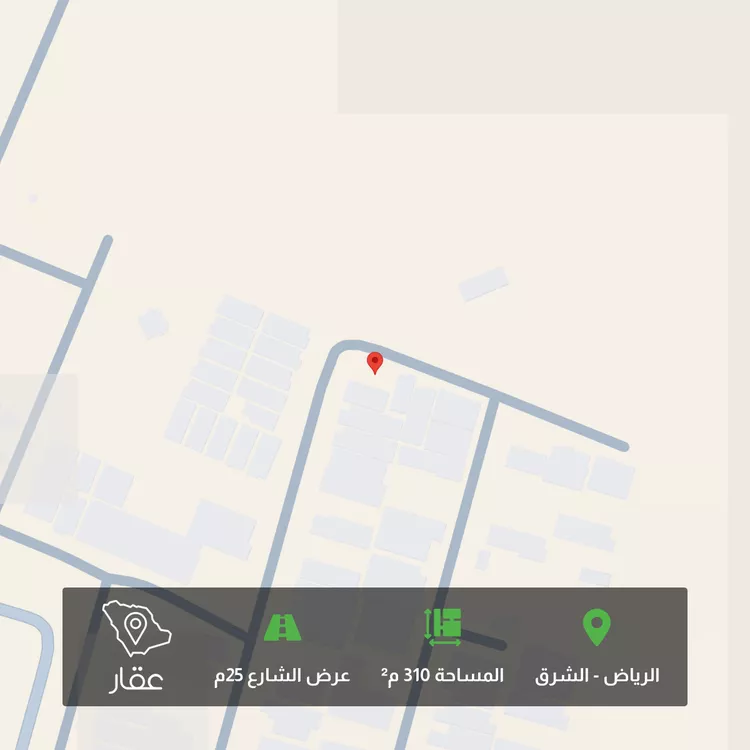 أرض للبيع في شارع إسحاق الشاسي, حي البيان, مدينة الرياض, منطقة الرياض