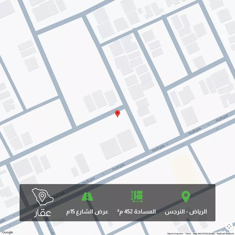 أرض للبيع في شارع محمد الدوري, حي النرجس, مدينة الرياض, منطقة الرياض