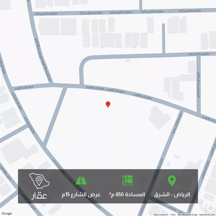 أرض للبيع في شارع عامر القرشي, حي البيان, مدينة الرياض, منطقة الرياض
