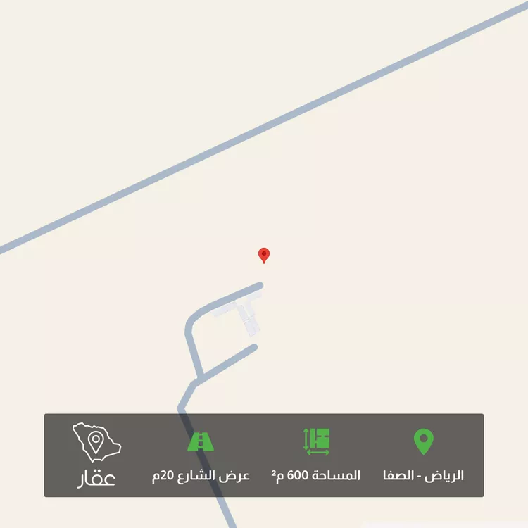 أرض للبيع في شارع إسماعيل بن المظفر, حي الصفاء, مدينة الرياض, منطقة الرياض