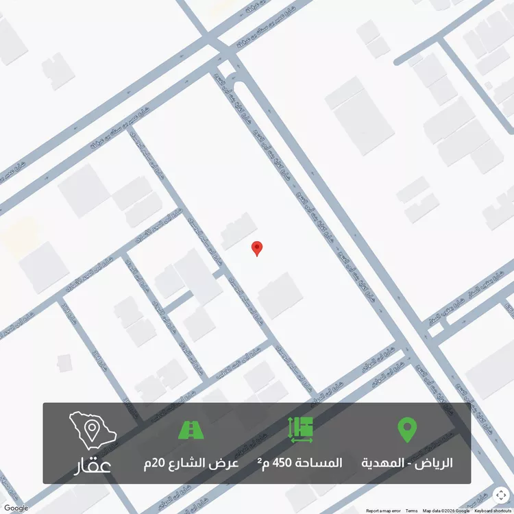 Land for Sale in Riyadh Al Mahdiyah