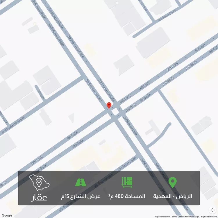 أرض للبيع في حي المهدية ، الرياض ، منطقة الرياض