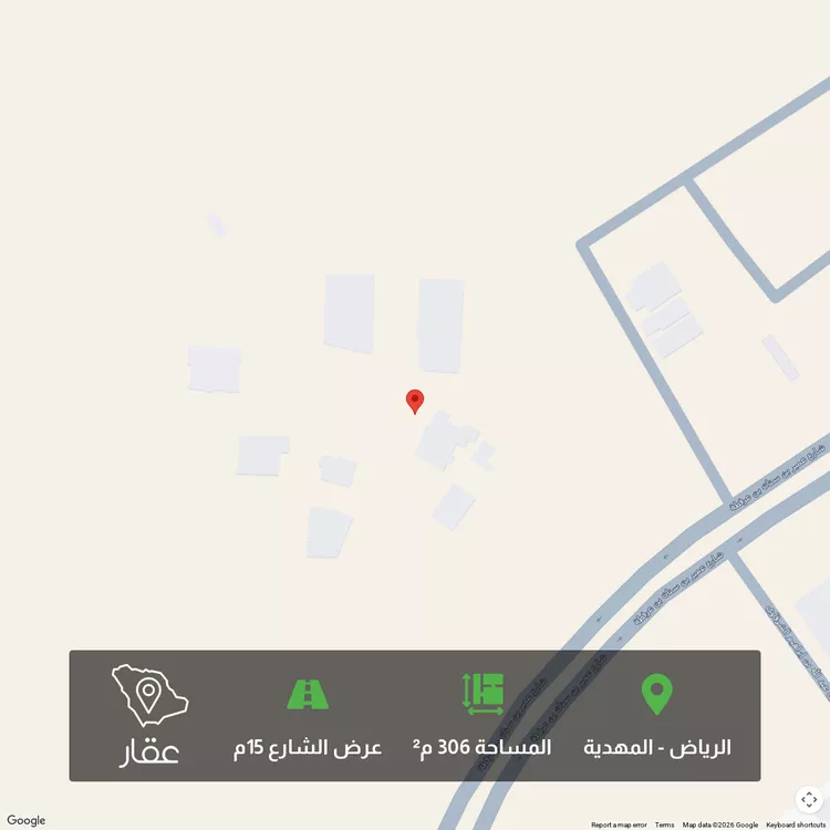 أرض للبيع في شارع الجزار, حي المهدية, مدينة الرياض, منطقة الرياض