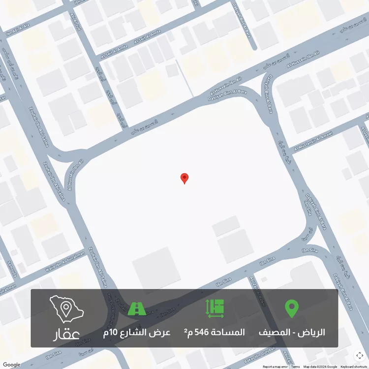 أرض للبيع في شارع الحسين بن علي ، حي المصيف ، الرياض ، منطقة الرياض