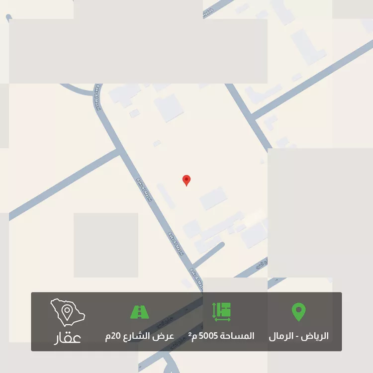 أرض للبيع في شارع بني قرة, حي الرمال, مدينة الرياض, منطقة الرياض