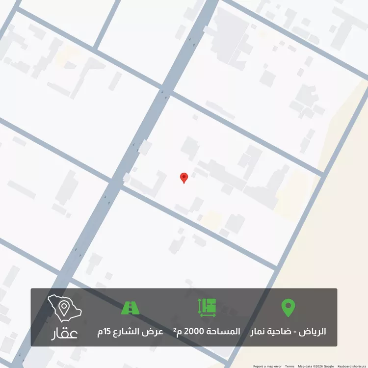 أرض للبيع في شارع تميم مولي سعد, حي قريه ديراب, مدينة قريه ديراب, منطقة الرياض