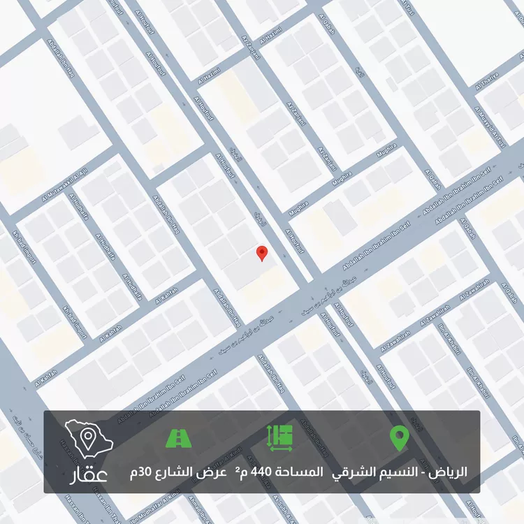 أرض للبيع في شارع الهفوف, حي النسيم الشرقي, مدينة الرياض, منطقة الرياض