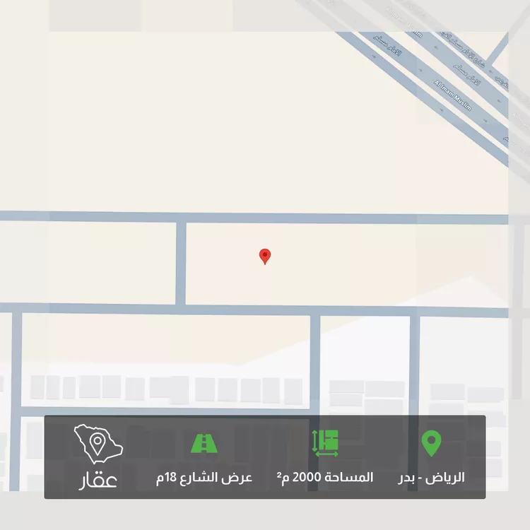 أرض للبيع في شارع مالك بن الحارث, حي بدر, مدينة الرياض, منطقة الرياض