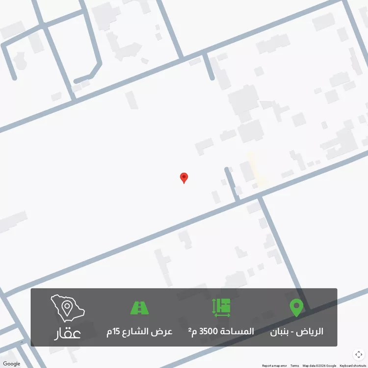 أرض للبيع في شارع عقرباء 233, حي عقرباء, مدينة الجبيلة, منطقة الرياض