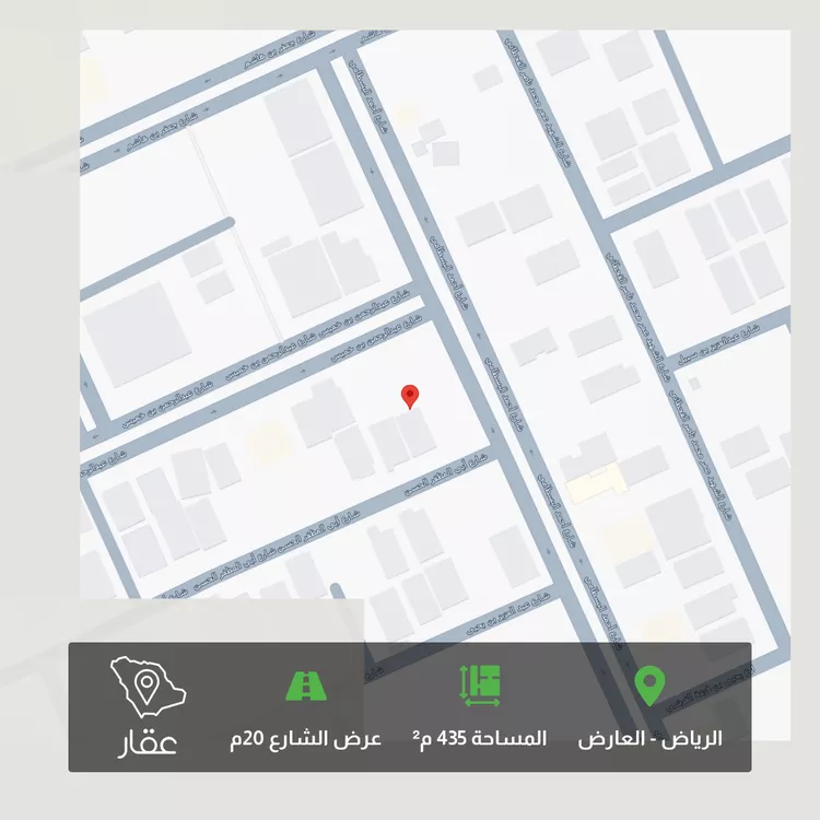 أرض للبيع في شارع أبي المظفر الحسن, حي العارض, مدينة الرياض, منطقة الرياض