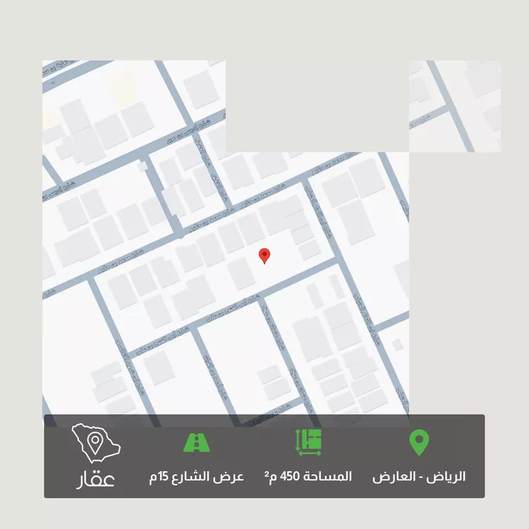 أرض للبيع في شارع أبي الفتوح بن علي, حي العارض, مدينة الرياض, منطقة الرياض