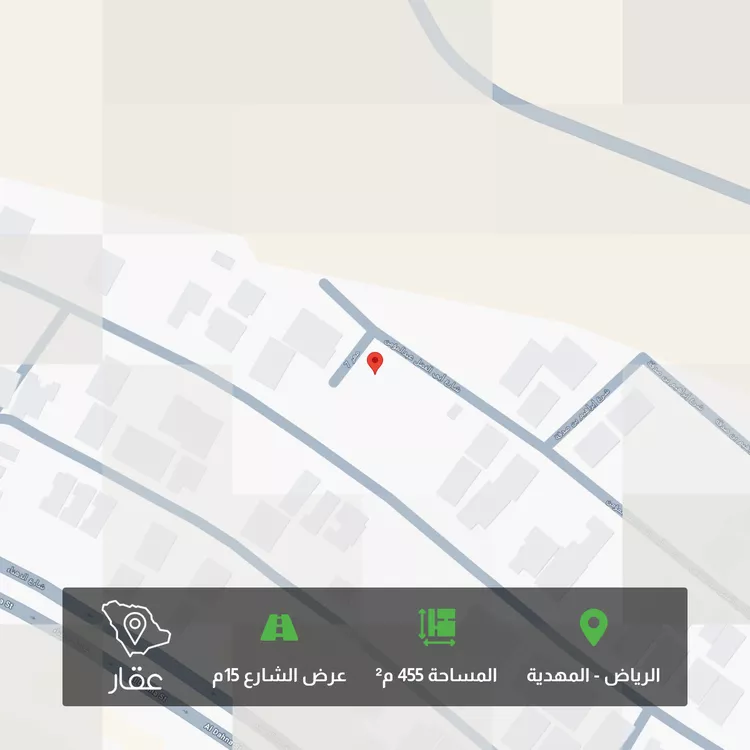 أرض للبيع في شارع أبي الفضل عبدالمؤمن, حي المهدية, مدينة الرياض, منطقة الرياض