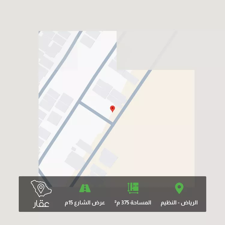 أرض للبيع في شارع الحرفين, حي النظيم, مدينة الرياض, منطقة الرياض