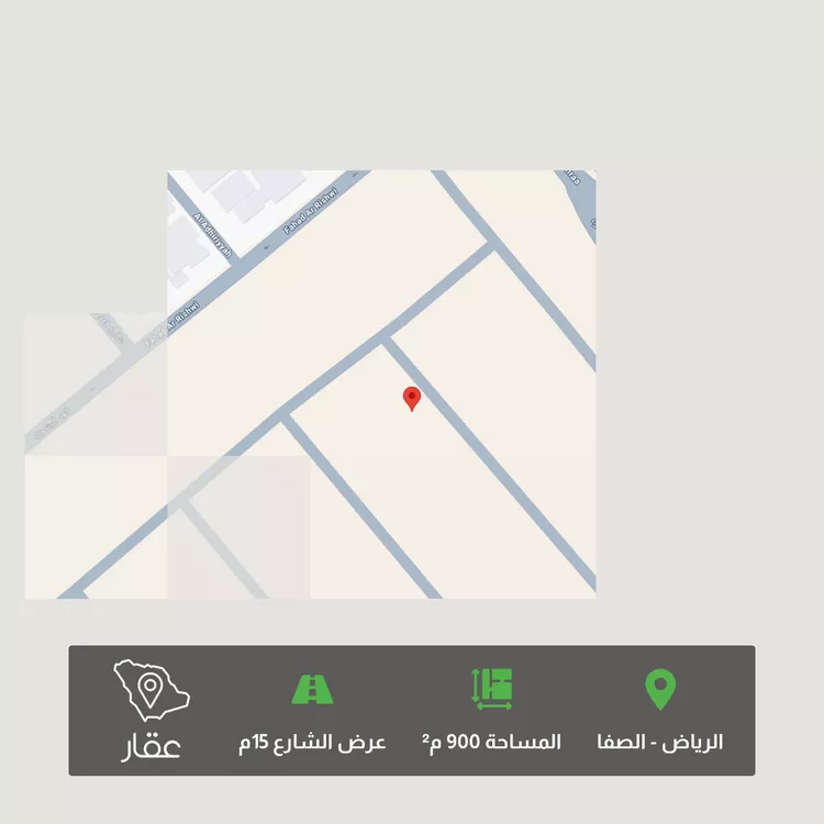 أرض للبيع في شارع حصين الانصاري السالمي , حي الصفاء, مدينة الرياض, منطقة الرياض