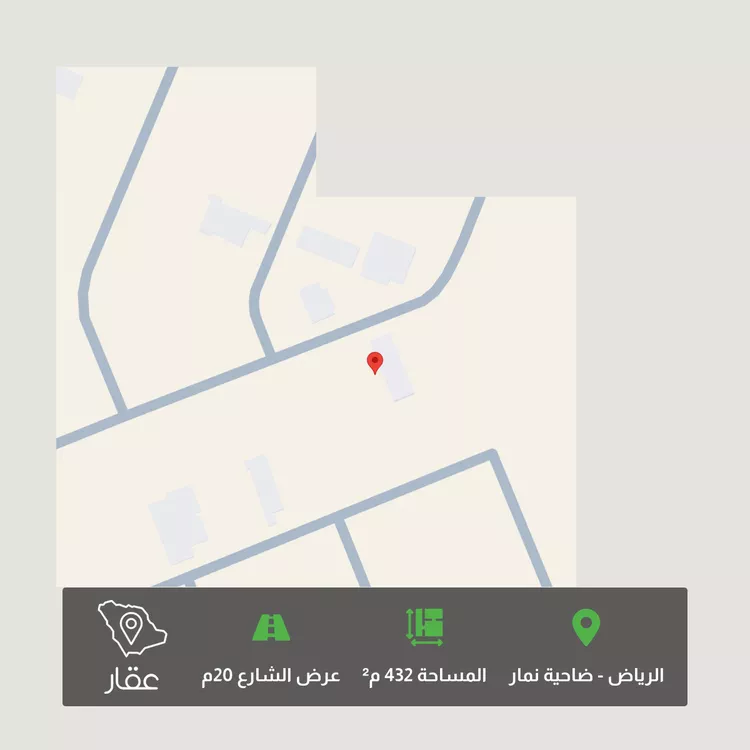 أرض للبيع في حي ضاحية نمار, مدينة الرياض, منطقة الرياض