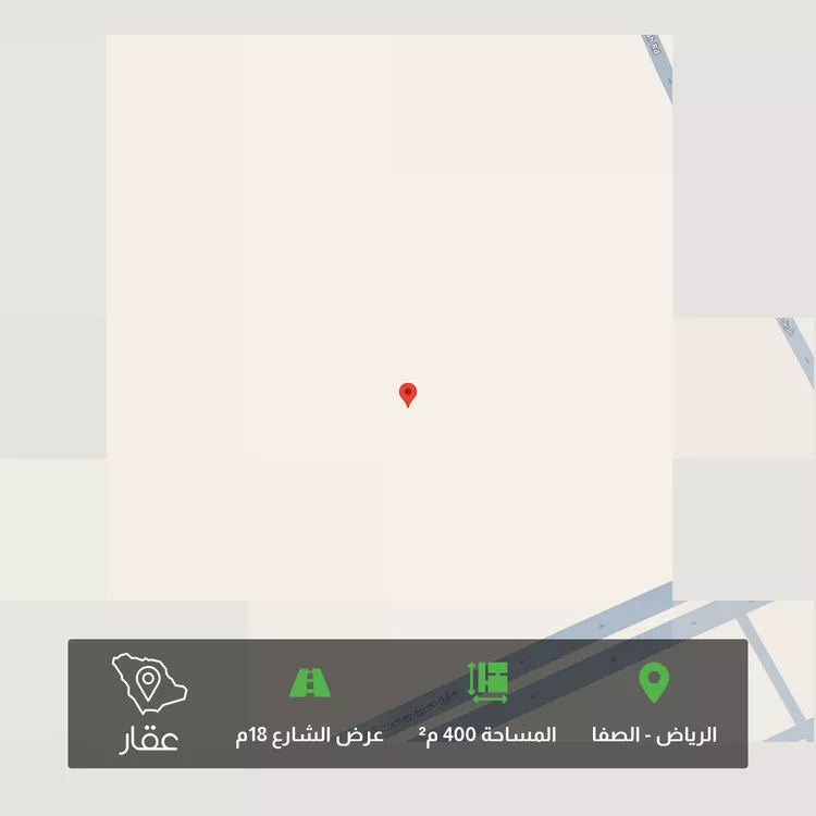 أرض للبيع في شارع رفاعة بن عرابة, حي الصفاء, مدينة الرياض, منطقة الرياض