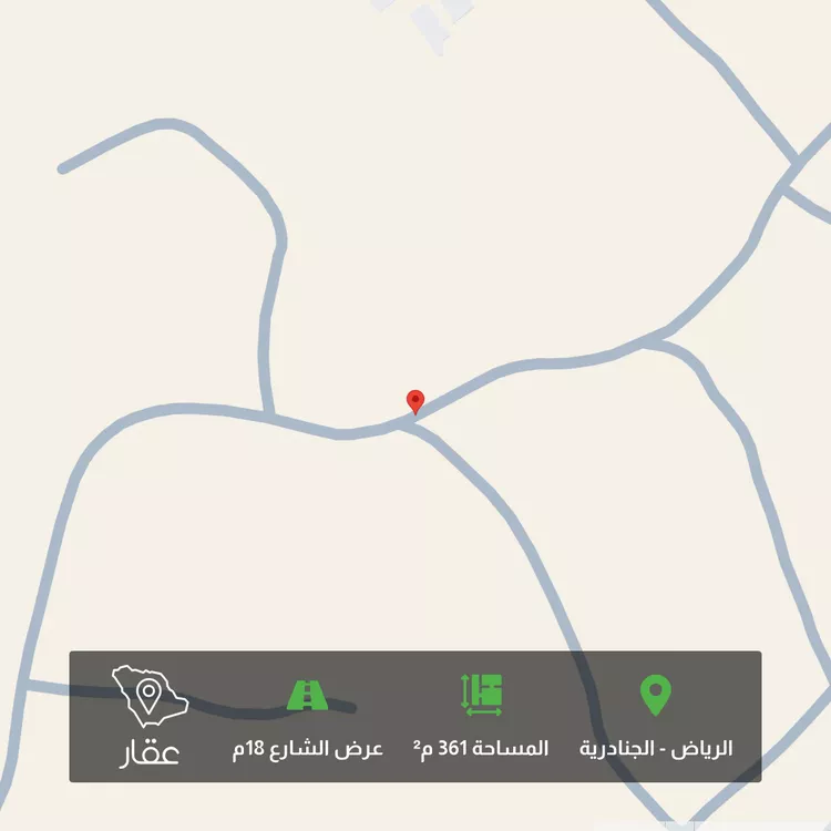 أرض للبيع في شارع 0000, حي الجنادرية, مدينة الرياض, منطقة الرياض