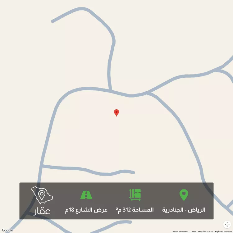 أرض للبيع في شارع 595, حي الجنادرية, مدينة الرياض, منطقة الرياض