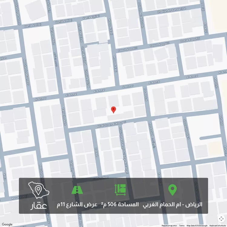Land for Sale in Riyadh Umm Al Hamam Al Gharbi
