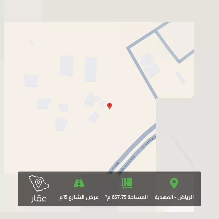 أرض للبيع في شارع عمير بن سنان بن عرفطة ، حي المهدية ، الرياض ، منطقة الرياض
