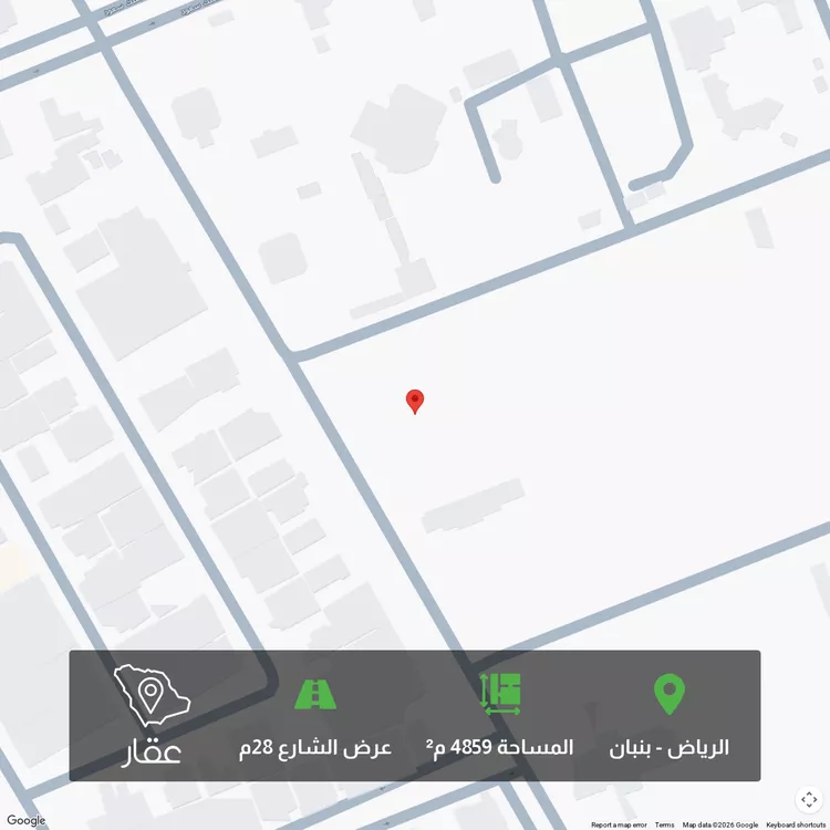 أرض للبيع في شارع عقرباء 243, حي عقرباء, مدينة الجبيلة, منطقة الرياض