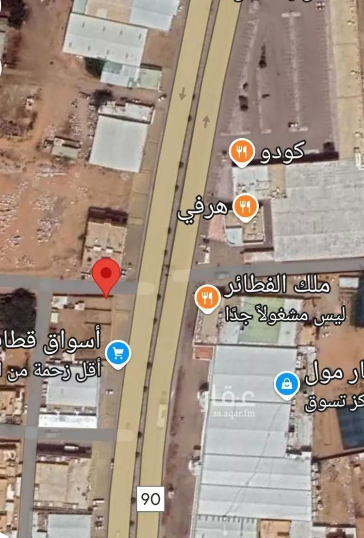 أرض للإيجار في شارع طريق واد الدواسر العام, حي اللدام الجنوبي, مدينة وادي الدواسر, منطقة الرياض