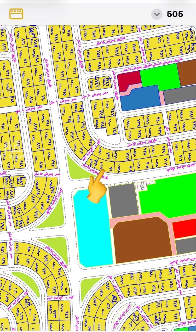 أرض للبيع في الشواجرة ، ابو عريش