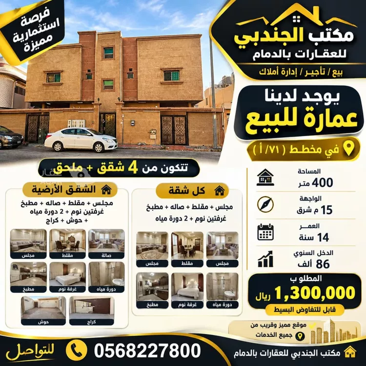 Building for Sale in Dammam Uhud 4