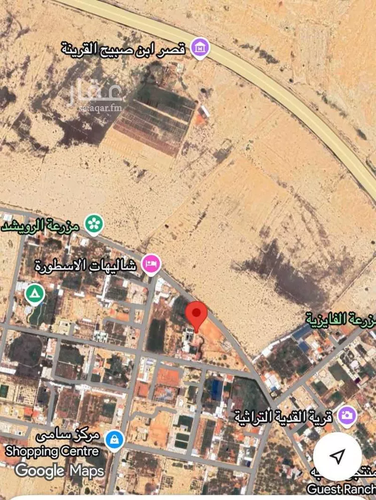 أرض للإيجار في شارع ثعلبة ابن سعد الخزرجي, حي قصور ال مقبل, مدينة مزارع البطين ومزرعه دواجن, منطقة الرياض