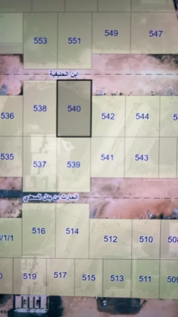 Land for Sale in Al Jubail Tebah Subdivision