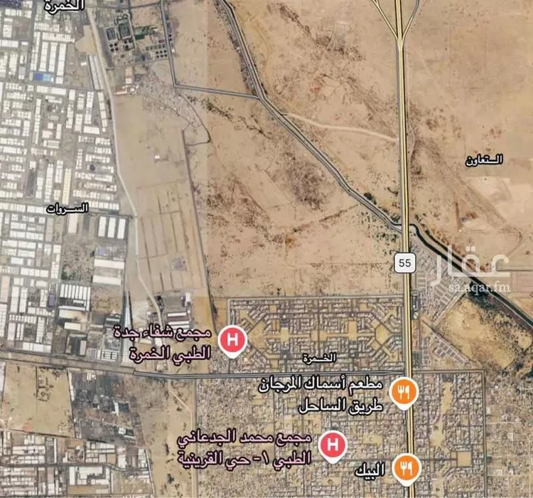 أرض للبيع في شارع عبيد الرشيد, حي الخمرة, مدينة جدة, منطقة مكة المكرمة صورة 3