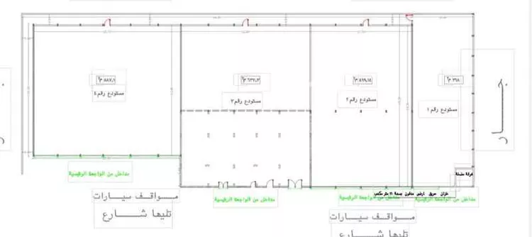 مستودع للإيجار في شارع 3409100, حي المعارض, مدينة الطائف, منطقة مكة المكرمة