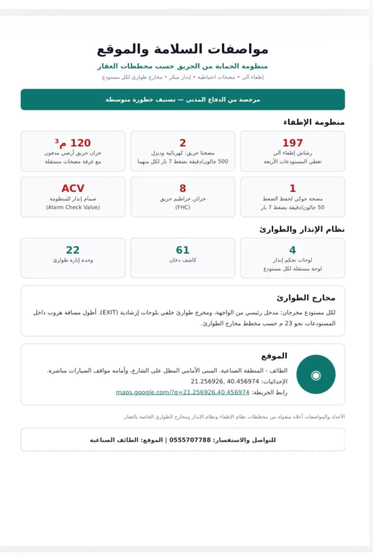 مستودع للإيجار في شارع 5579656, حي المعارض, مدينة الطائف, منطقة مكة المكرمة 4