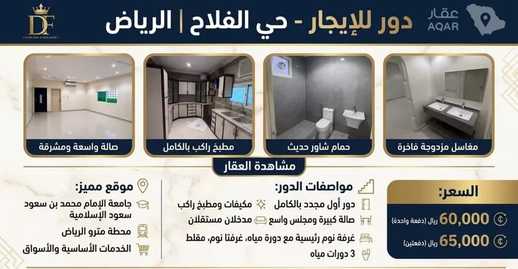 Floor for Rent in Riyadh Al Falah