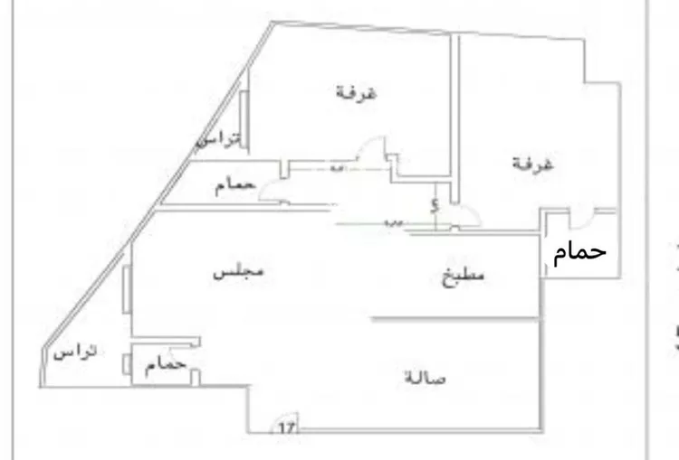شقة للبيع في شارع الأمير يزيد بن عبدالله بن عبدالرحمن, حي الملقا, مدينة الرياض, منطقة الرياض صورة 2