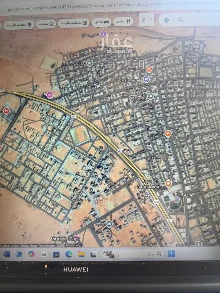 أرض للبيع في شارع النظال, حي التعاون, مدينة رماح, منطقة الرياض صورة 3