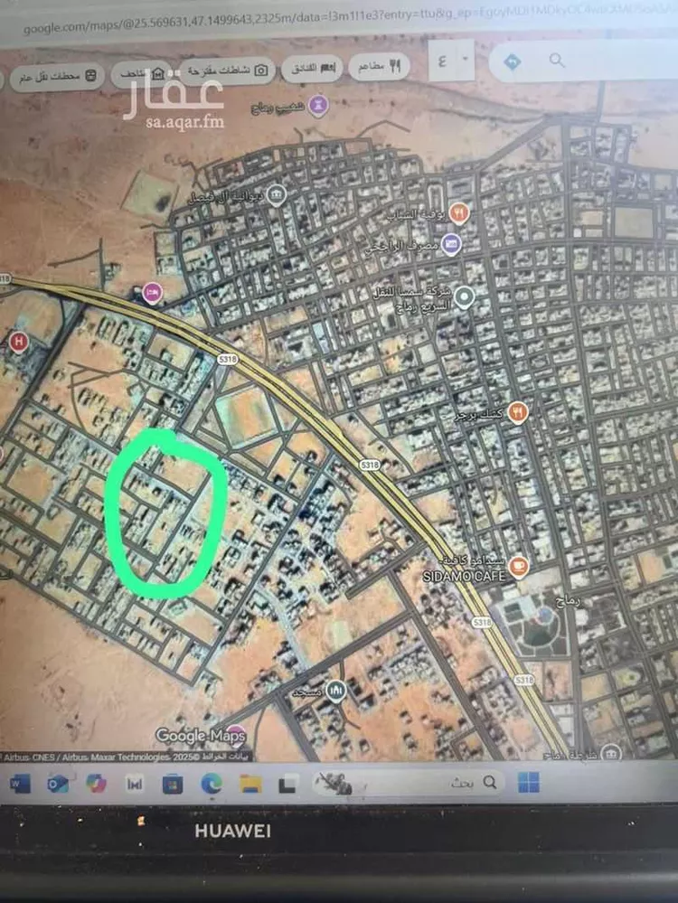 أرض للبيع في شارع النظال, حي التعاون, مدينة رماح, منطقة الرياض صورة 4