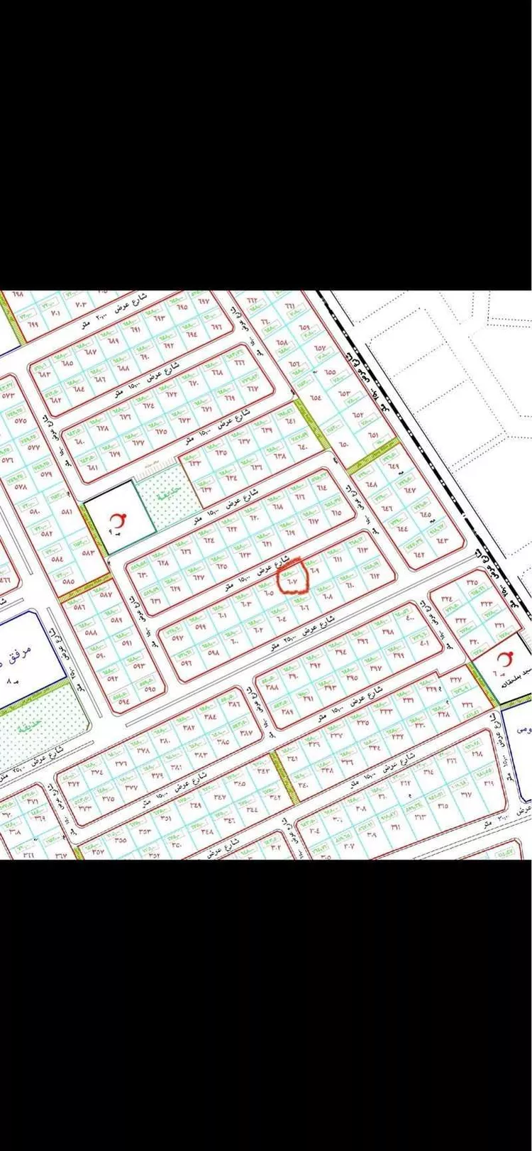 Land for Sale in Riyadh Al Khabra Al Andalus صورة 3