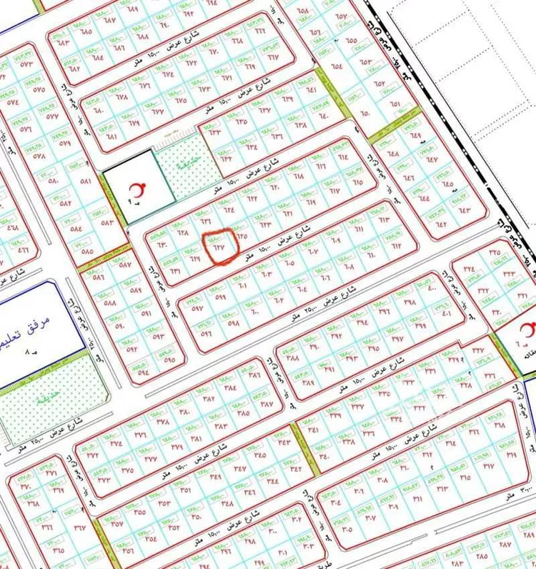 أرض للبيع في شارع 6045162, حي السلام, مدينة الخبراء والسحابين, منطقة القصيم