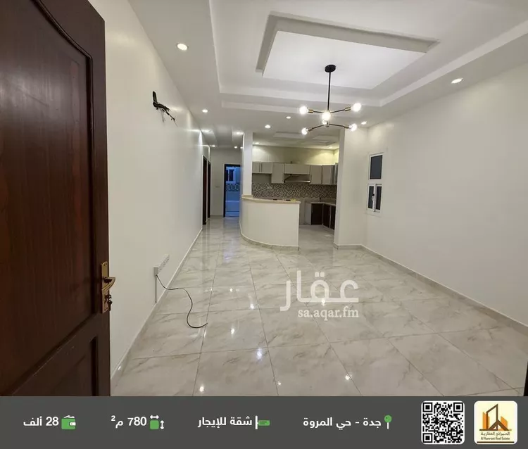 شقة للإيجار في شارع الأشعث بن قيس, حي المروة, مدينة جدة, منطقة مكة المكرمة
