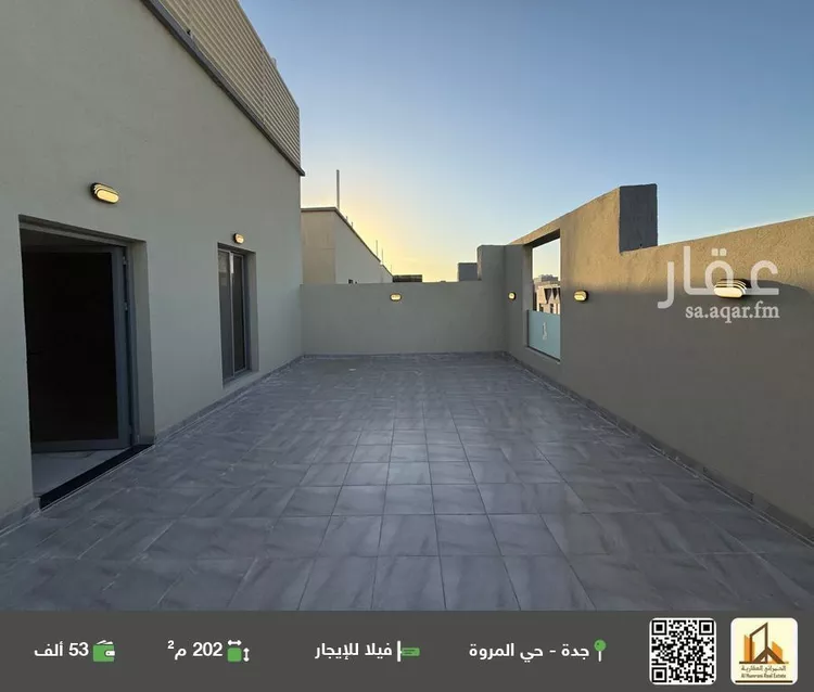 فيلا للإيجار في شارع النابغه الغنوي, حي المروة, مدينة جدة, منطقة مكة المكرمة