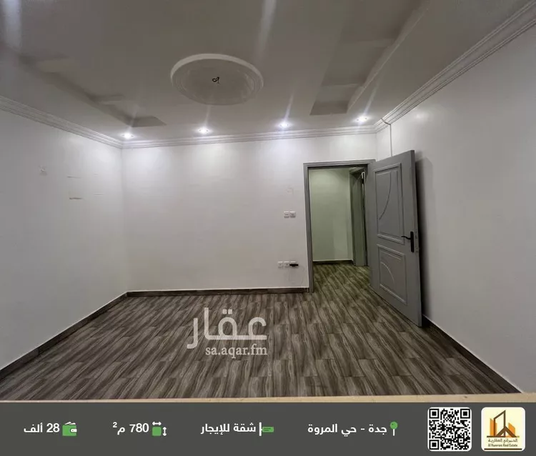 شقة للإيجار في شارع الأشعث بن قيس, حي المروة, مدينة جدة, منطقة مكة المكرمة