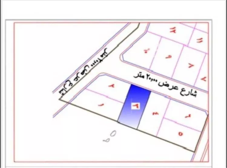 أرض للبيع في حي العرفاء الغربية, مدينة الطائف, منطقة مكة المكرمة صورة 3