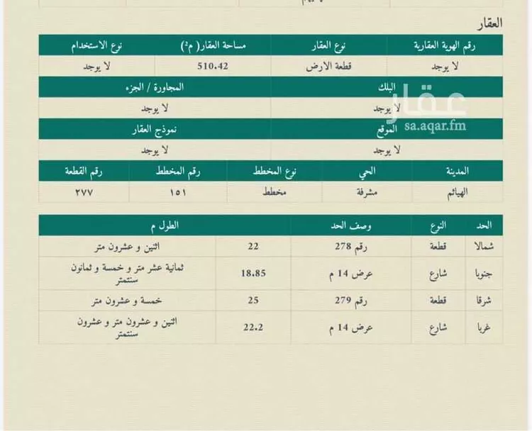 Land for Sale in Al Kharj Al Safaa